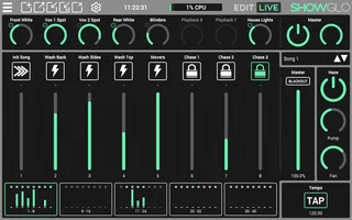 Showglo DMX lighting controller