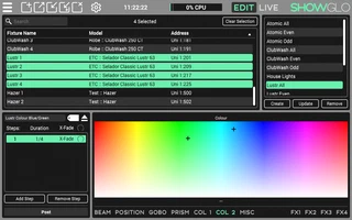 Showglo | Colour Controls