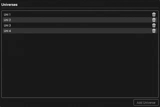 Universes